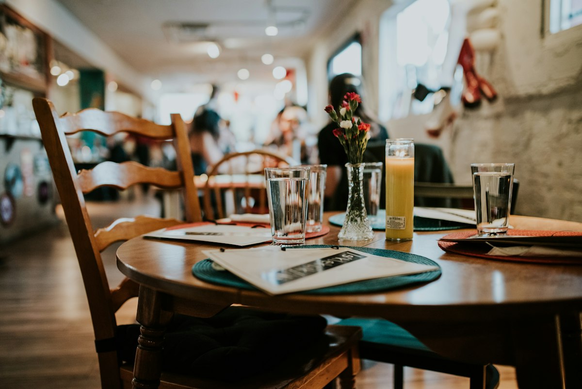 Ilustrační foto interiéru restaurace